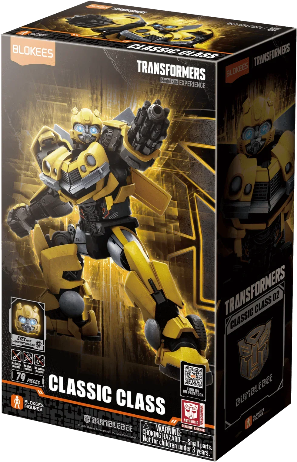 Blokees Transformers Classic Class #02 Bumblebee (Rise of the Beast) Model Kit product image 5, provided for visual