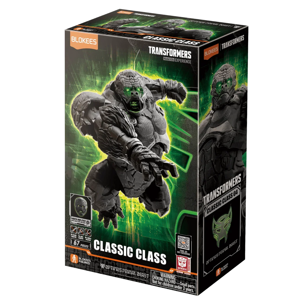 Blokees Transformers Classic Class #04 Optimus Primal Beast (Rise of the Beast) Model Kit product image 5, provided for