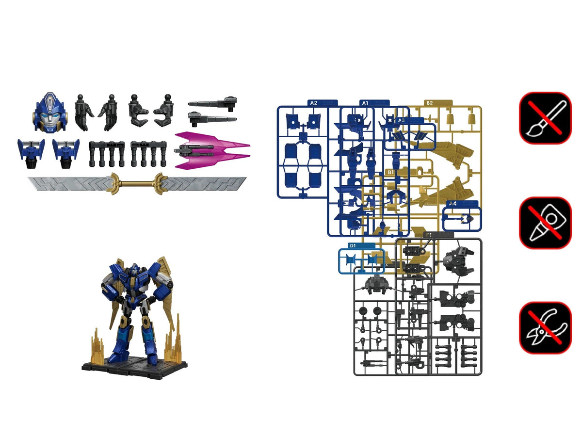 Blokees Transformers Classic Class #14 Sentinel Prime (Transformers One) Model Kit product image 7, provided for visual