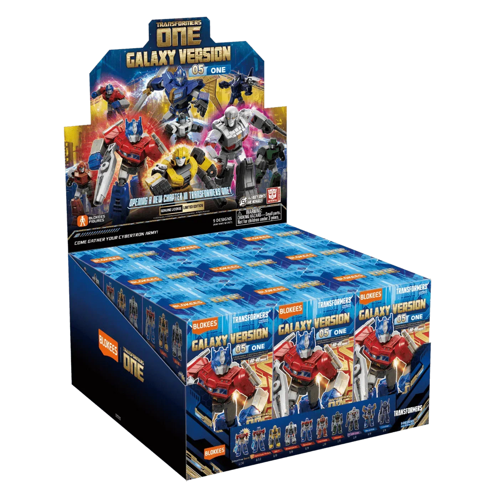 Blokees Transformers Model Kits Experience Galaxy Version #05 ONE Mystery Box Trading Figure Set of 9 product image 2,