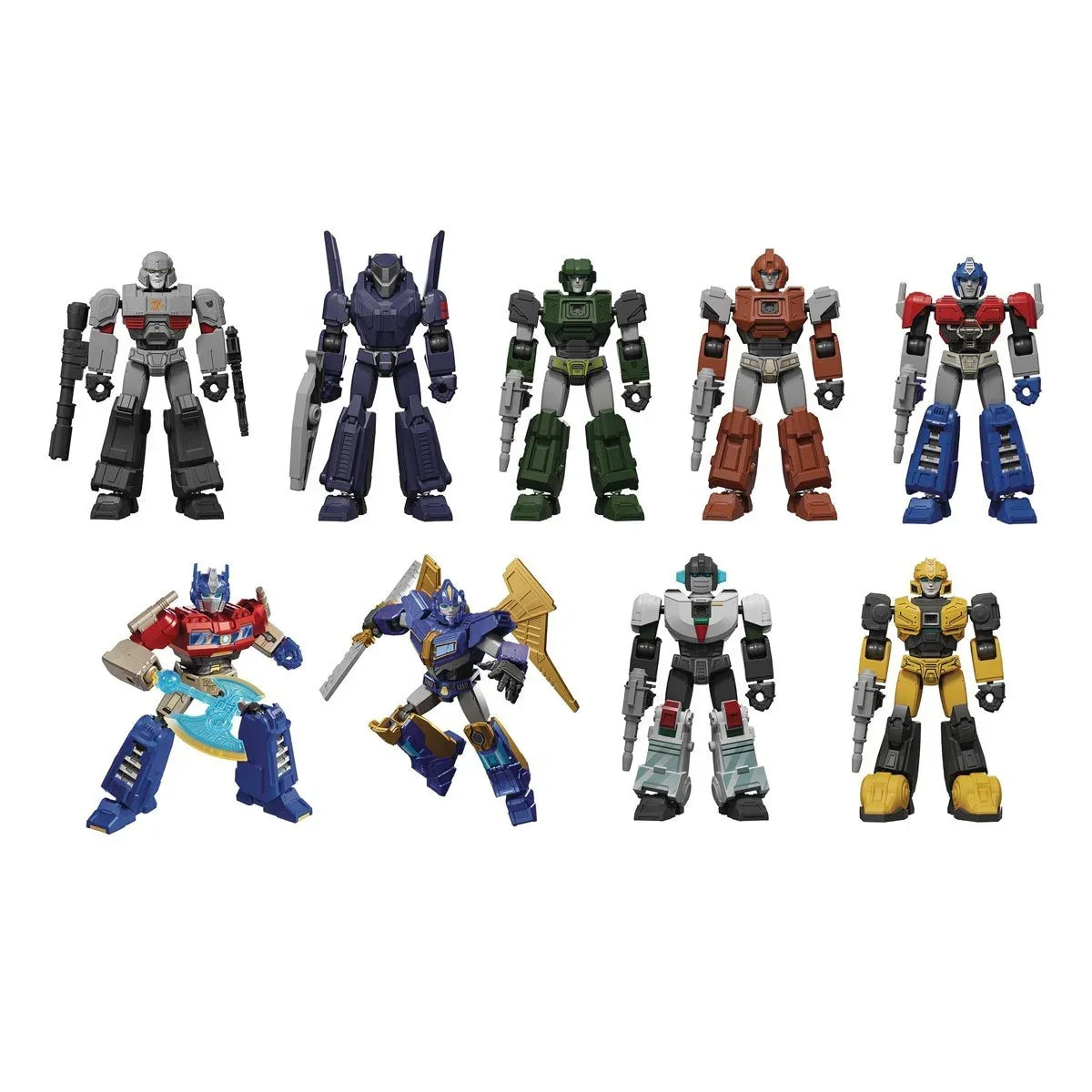 Blokees Transformers Model Kits Experience Galaxy Version #05 ONE Mystery Box Trading Figure Set of 9 product image 1,