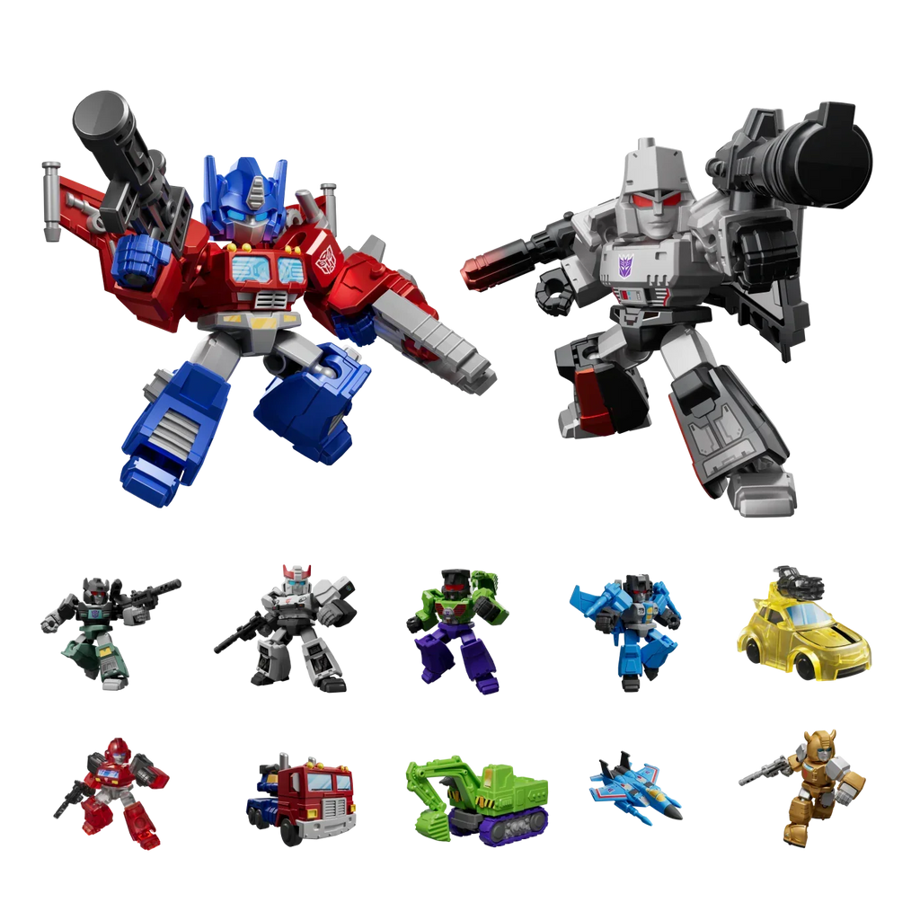 Blokees Transformers Model Kits Defender Version #01 Shattered Alliance Mystery Box Trading Figure Set of 12 product image