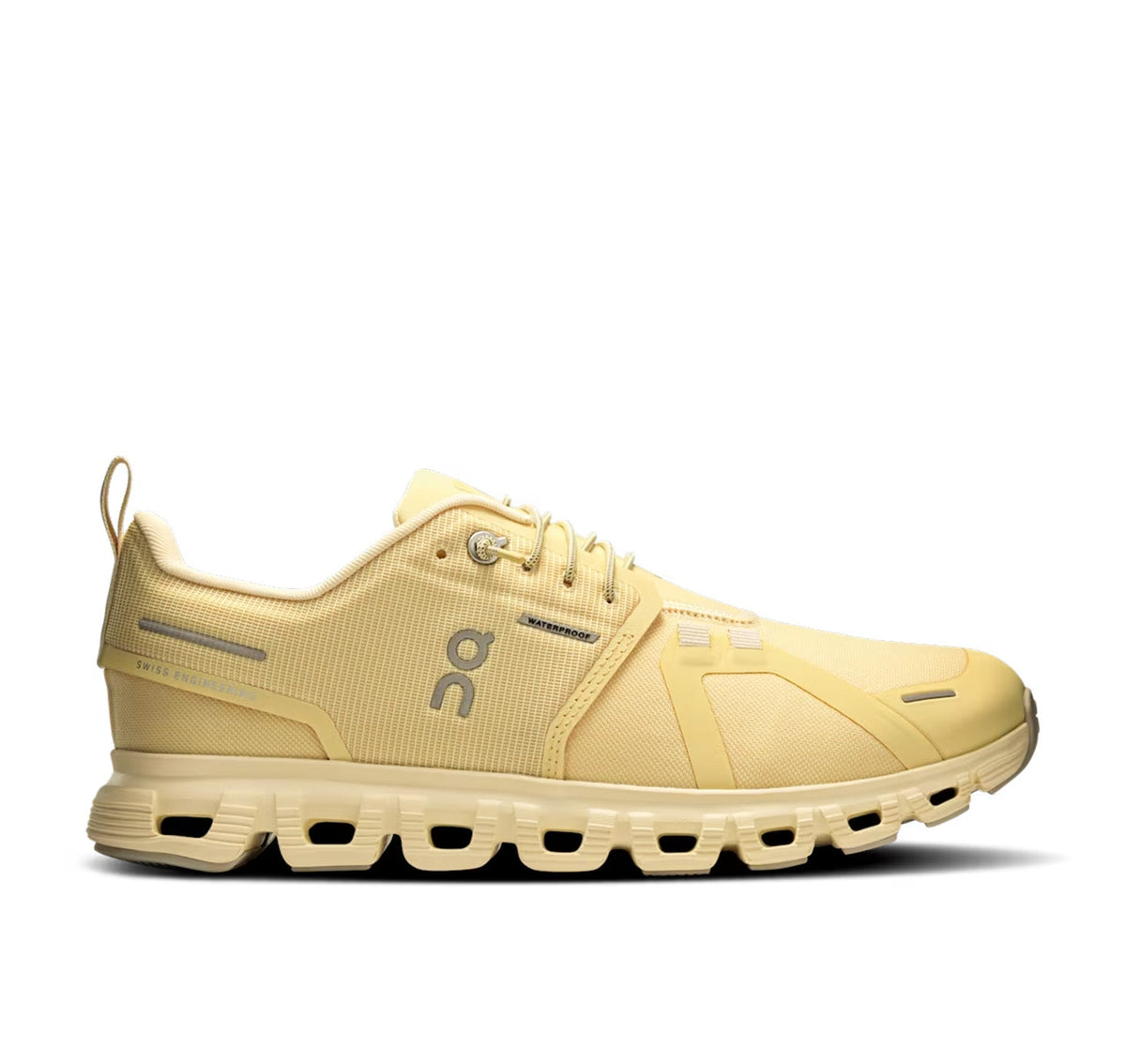 On Women Cloud 6 Waterproof Nectar/Castor Lifestyle Sneakers product image 1, provided for visual reference and product