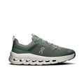 On Big Kids' Cloudleap Olive/Ghost Athletic Shoes product image 1, provided for visual reference and product detail review