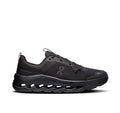 On Big Kids' Cloudleap Black Athletic Shoes product image 1, provided for visual reference and product detail review