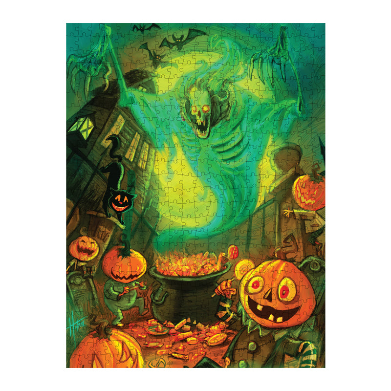 Phantom's Party 500 Piece Jigsaw Puzzle product image 2, provided for visual reference and product detail review