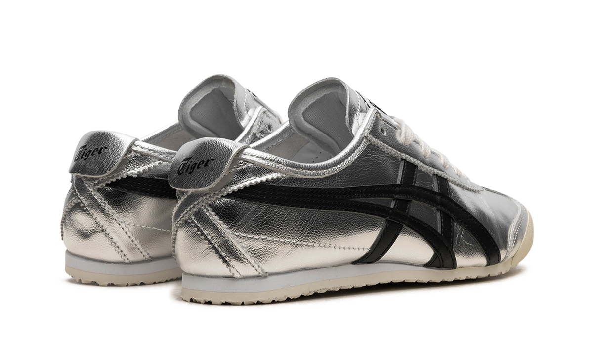 Onitsuka-tiger|mexico-66-pure-silver-black-124858 product image 3, provided for visual reference and product detail review