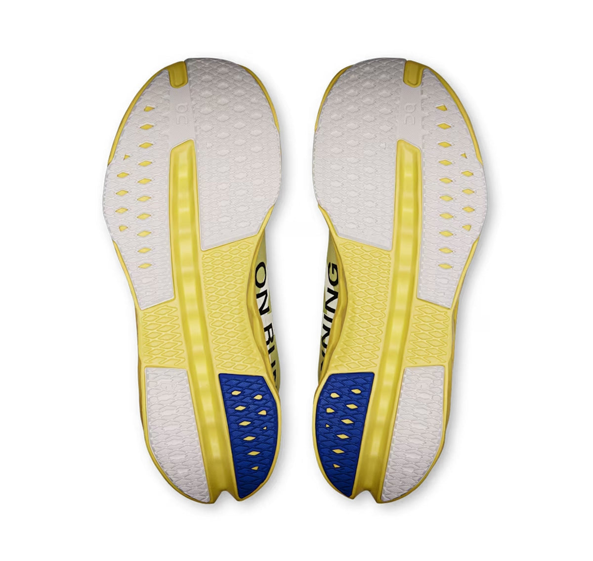 On Women Cloudsurfer Next Z5 Limelight/White Running Shoes product image 6, provided for visual reference and product detail