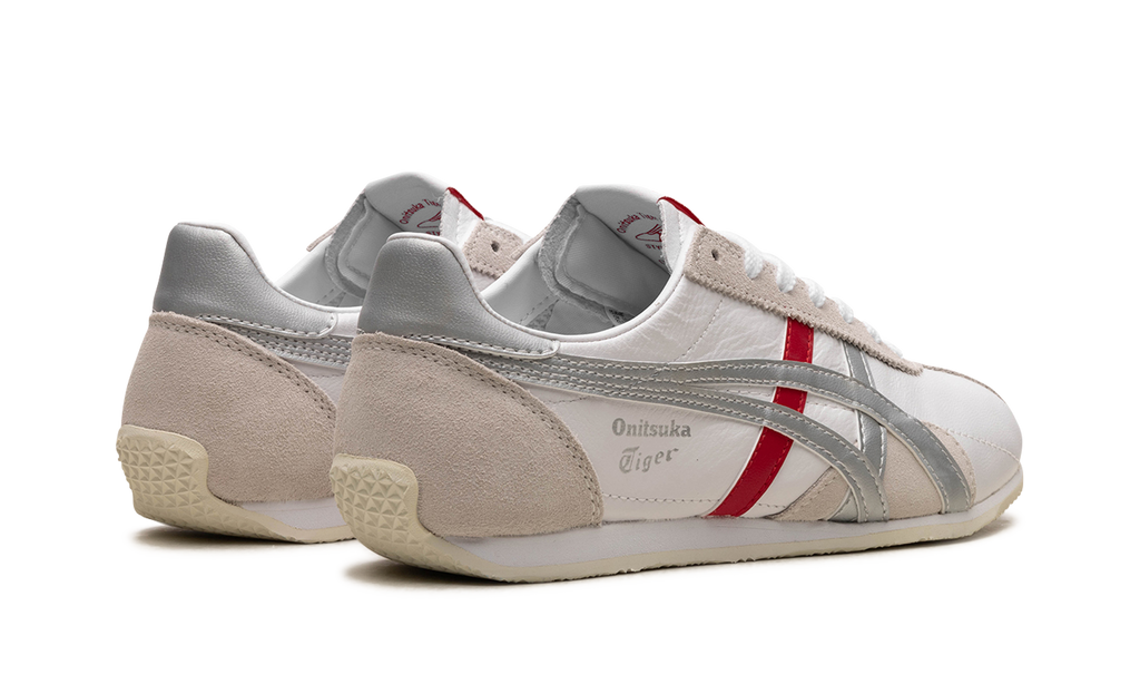 Onitsuka-tiger|runspark-white-silver-red-124796 product image 3, provided for visual reference and product detail review