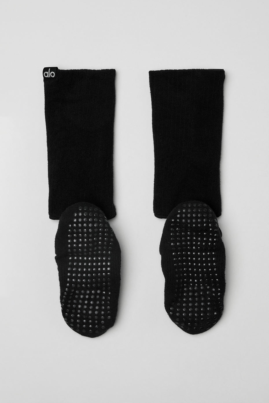 Strappy Siren Grip Sock - Black for Women product image 4, provided for visual reference and product detail review