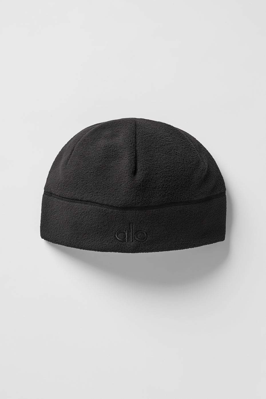 Performance Fleece Beanie - Black/Black product image 2, provided for visual reference and product detail review