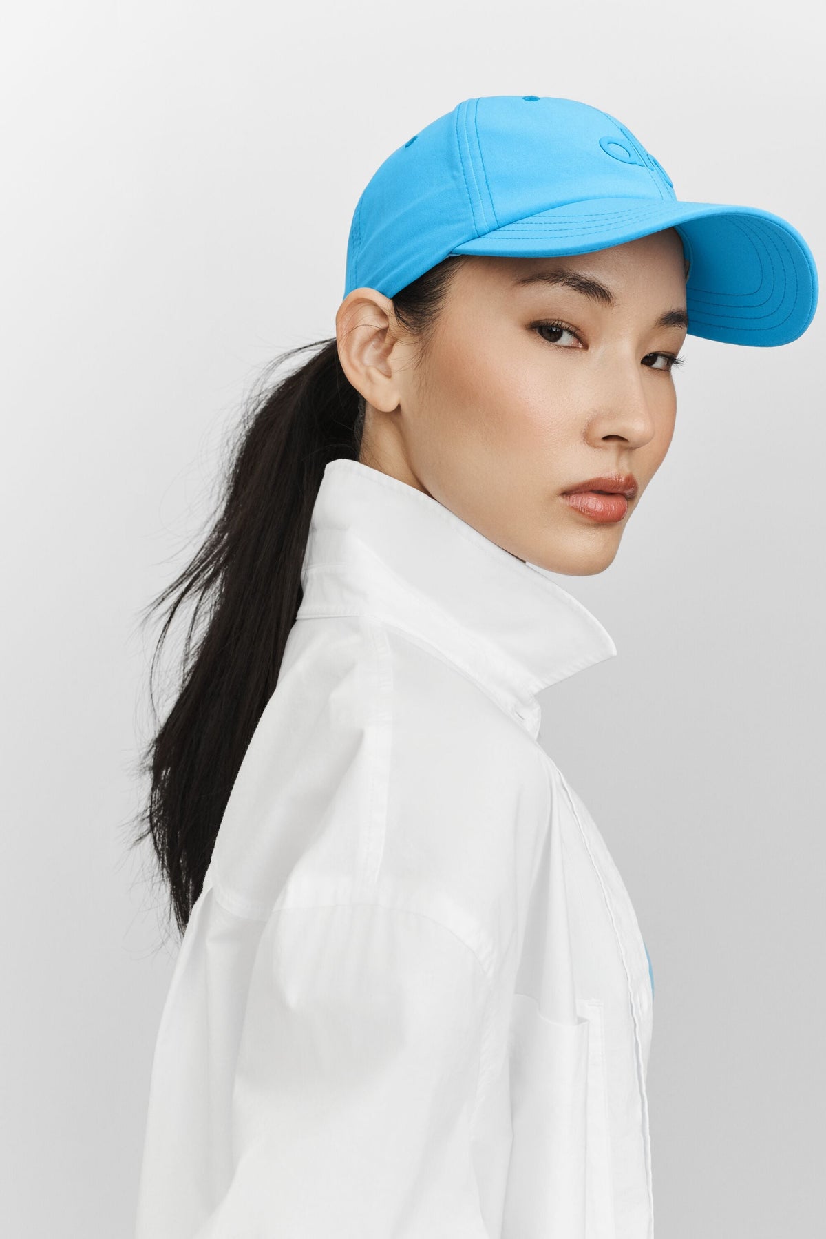 Performance Off-Duty Cap - Azure Blue product image 2, provided for visual reference and product detail review