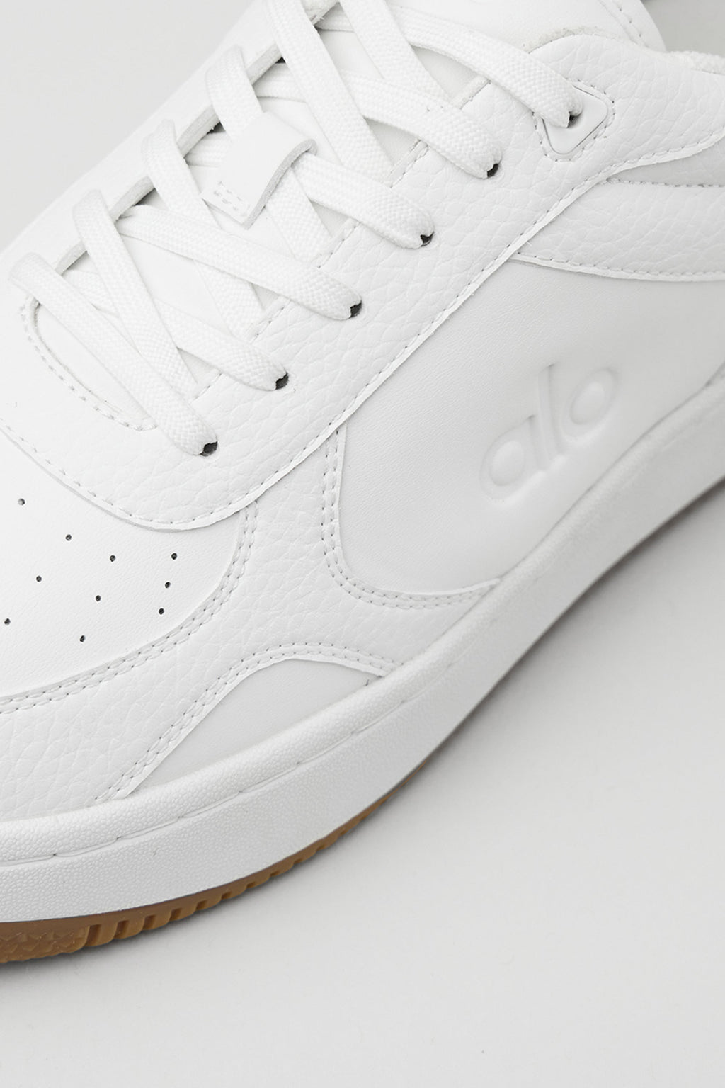 ALO Recovery Mode Sneaker - Natural White/Gum product image 7, provided for visual reference and product detail review