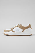ALO Recovery Mode Sneaker - Gravel/White product image 1, provided for visual reference and product detail review