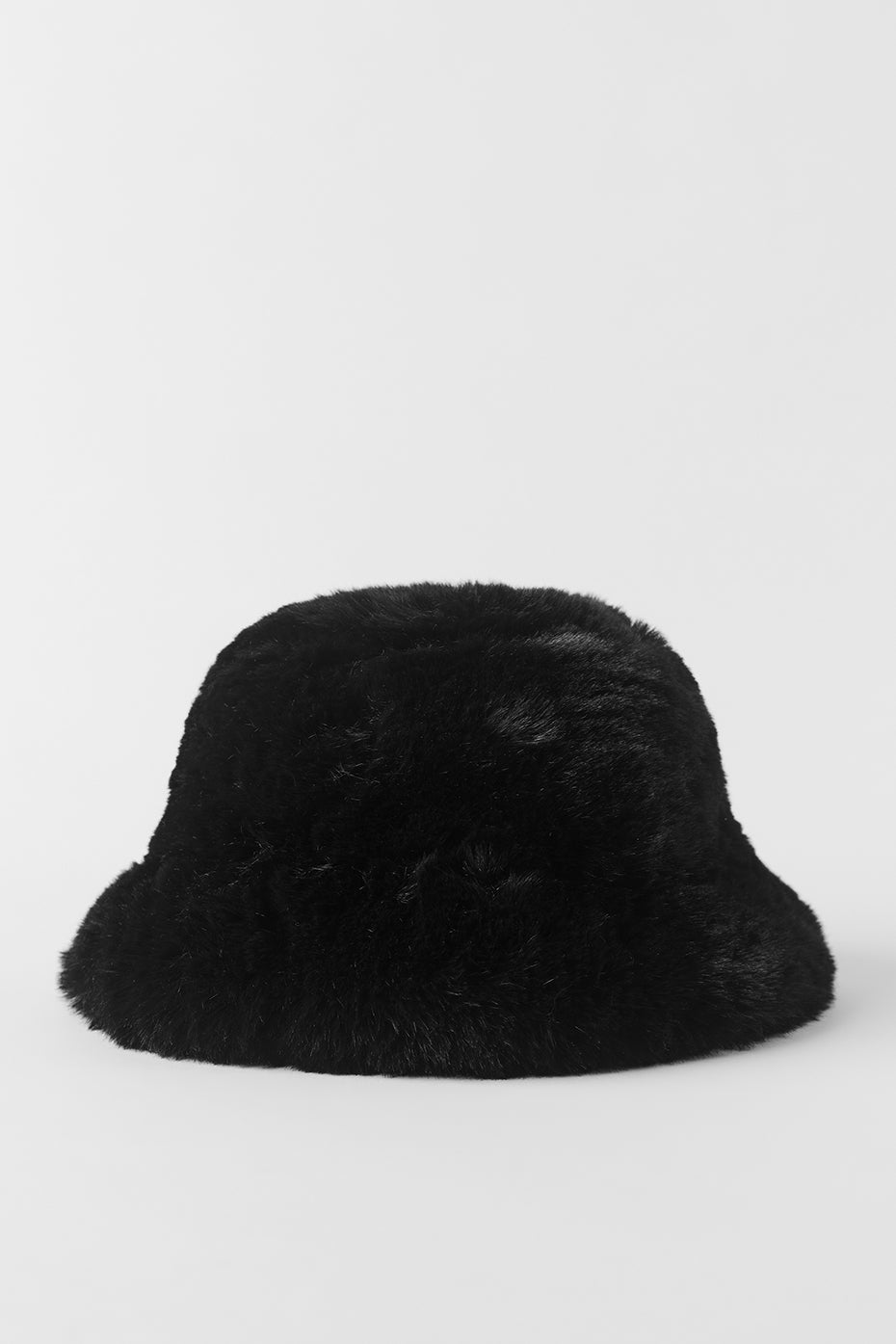 Faux Fur Starstruck Bucket Hat - Black product image 2, provided for visual reference and product detail review