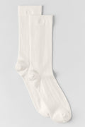 Cashmere Mesh Sock - Ivory product image 1, provided for visual reference and product detail review