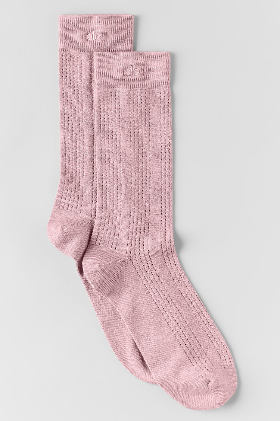 Cashmere Mesh Sock - Vintage Pink product image 1, provided for visual reference and product detail review