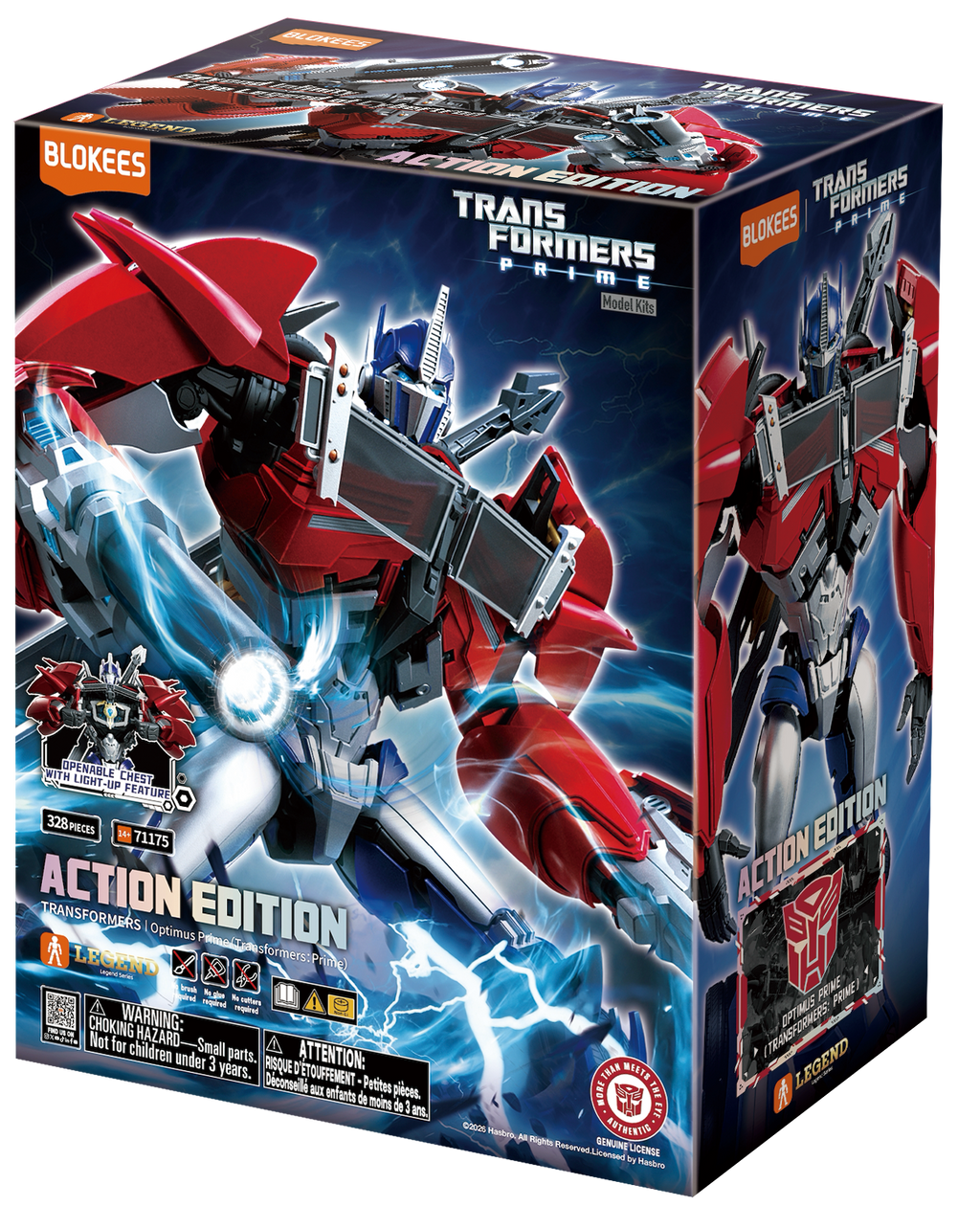 Blokees Transformers Action Edition Optimus Prime (Transformers: Prime) Model Kit product image 23, provided for visual