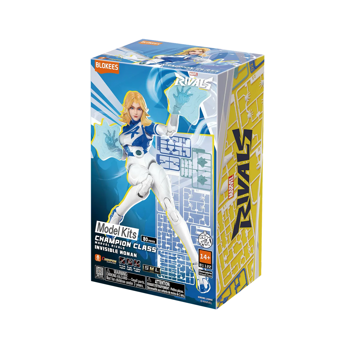 Marvel Rivals™ Champion Class 11 Invisible Woman™ Model Kits | Blokees product image 5, provided for visual reference and