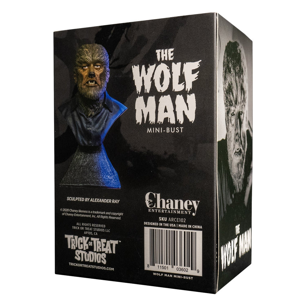 The Wolf Man Mini Bust product image 7, provided for visual reference and product detail review