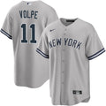 Anthony Volpe New York Yankees Road Jersey - Gray product image 1