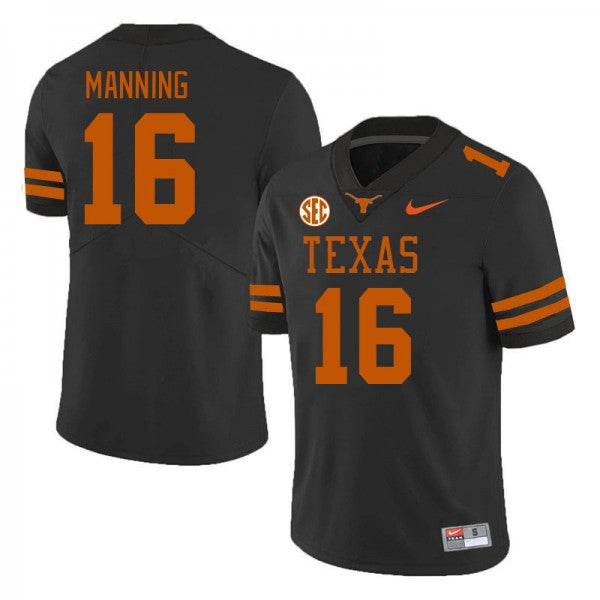 Arch Manning Texas Longhorns Jersey - Black product image 1