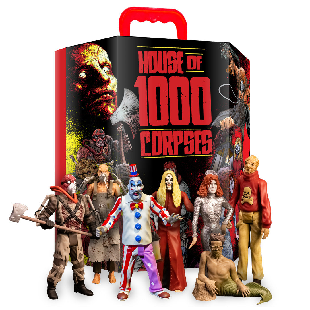 House of 1000 Corpses 5" Figure Bundle with Carrying Case product image 1, provided for visual reference and product detail