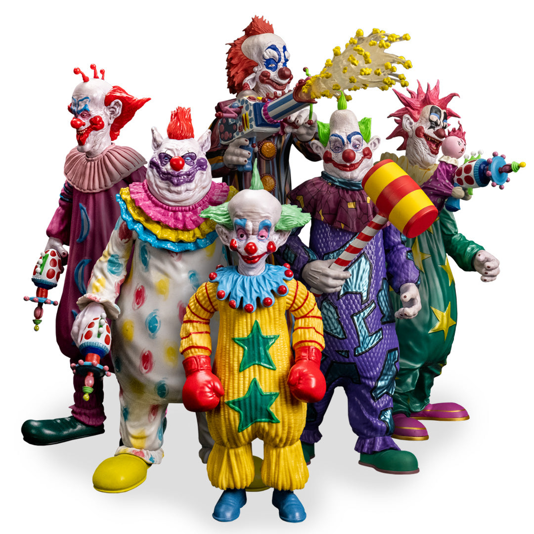 Scream Greats Killer Klown Action Figure Bundle product image 1, provided for visual reference and product detail review