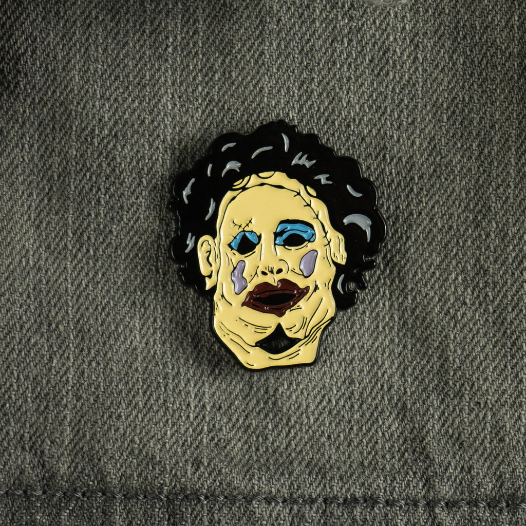 The Texas Chainsaw Massacre (1974) - Leatherface Pretty Woman - Enamel Pin product image 1, provided for visual reference