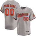Custom Baltimore Orioles Away Jersey - Gray product image 1