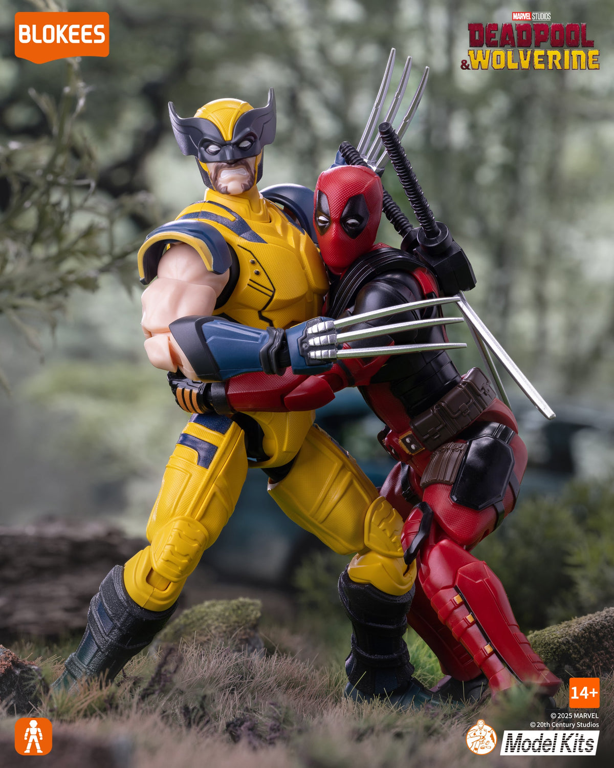 Blokees Deadpool Action Character - Model Kit product image 5, provided for visual reference and product detail review