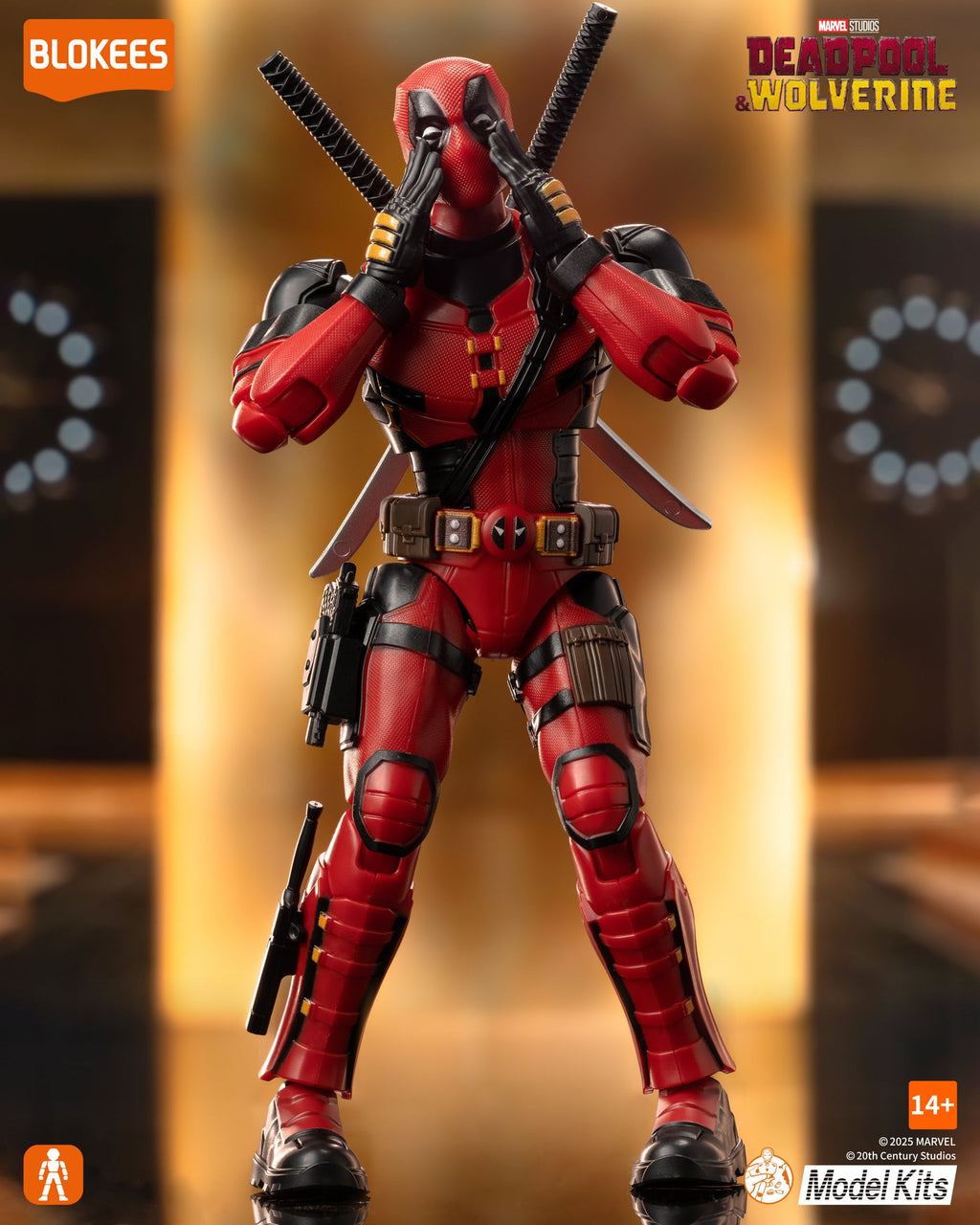 Blokees Deadpool Action Character - Model Kit product image 10, provided for visual reference and product detail review