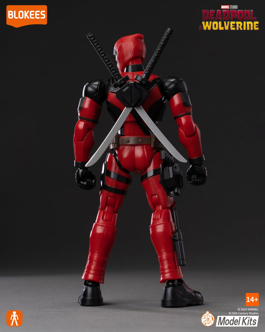 Blokees Deadpool Action Character - Model Kit product image 3, provided for visual reference and product detail review