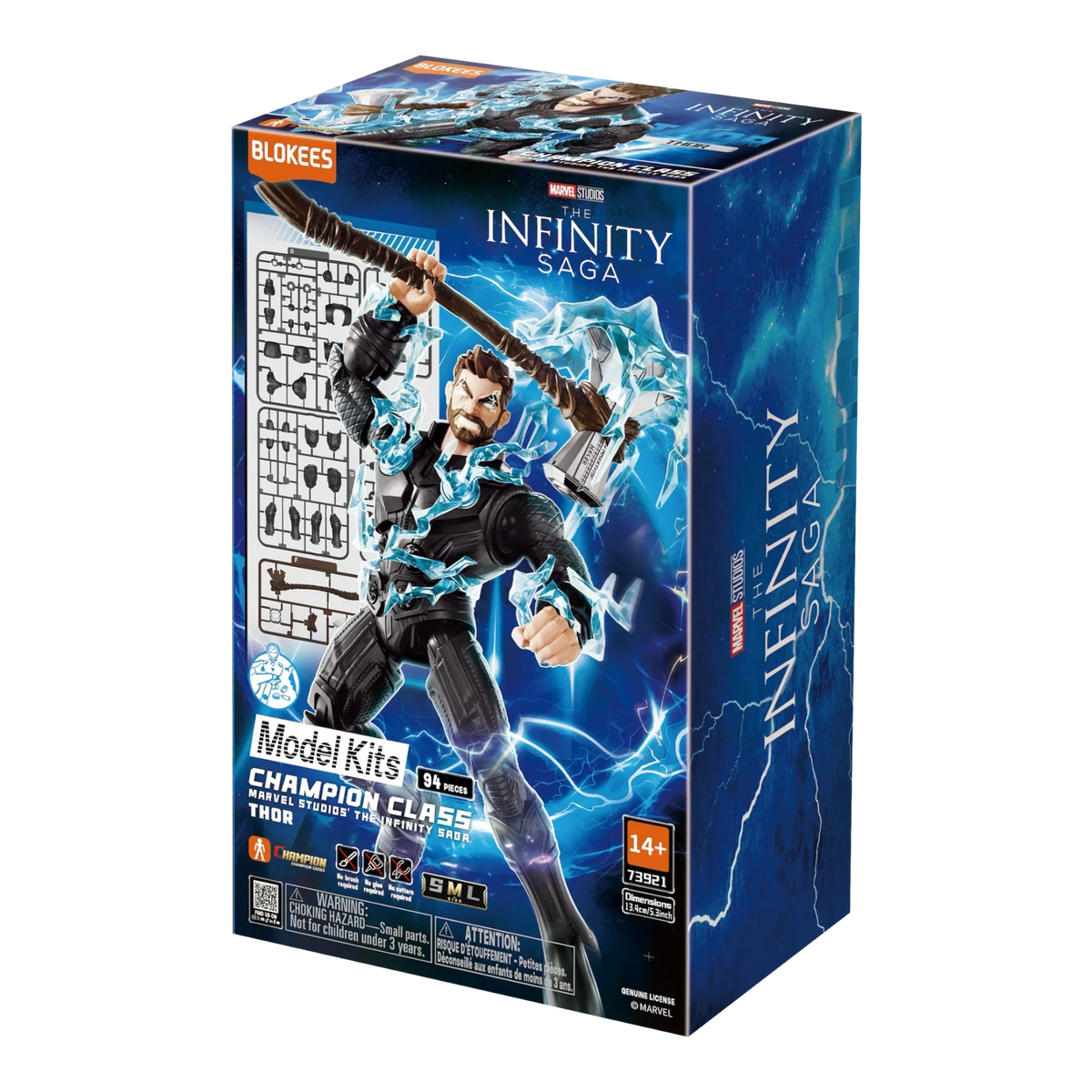 Blokees Thor Action Character - Model Kit product image 7, provided for visual reference and product detail review