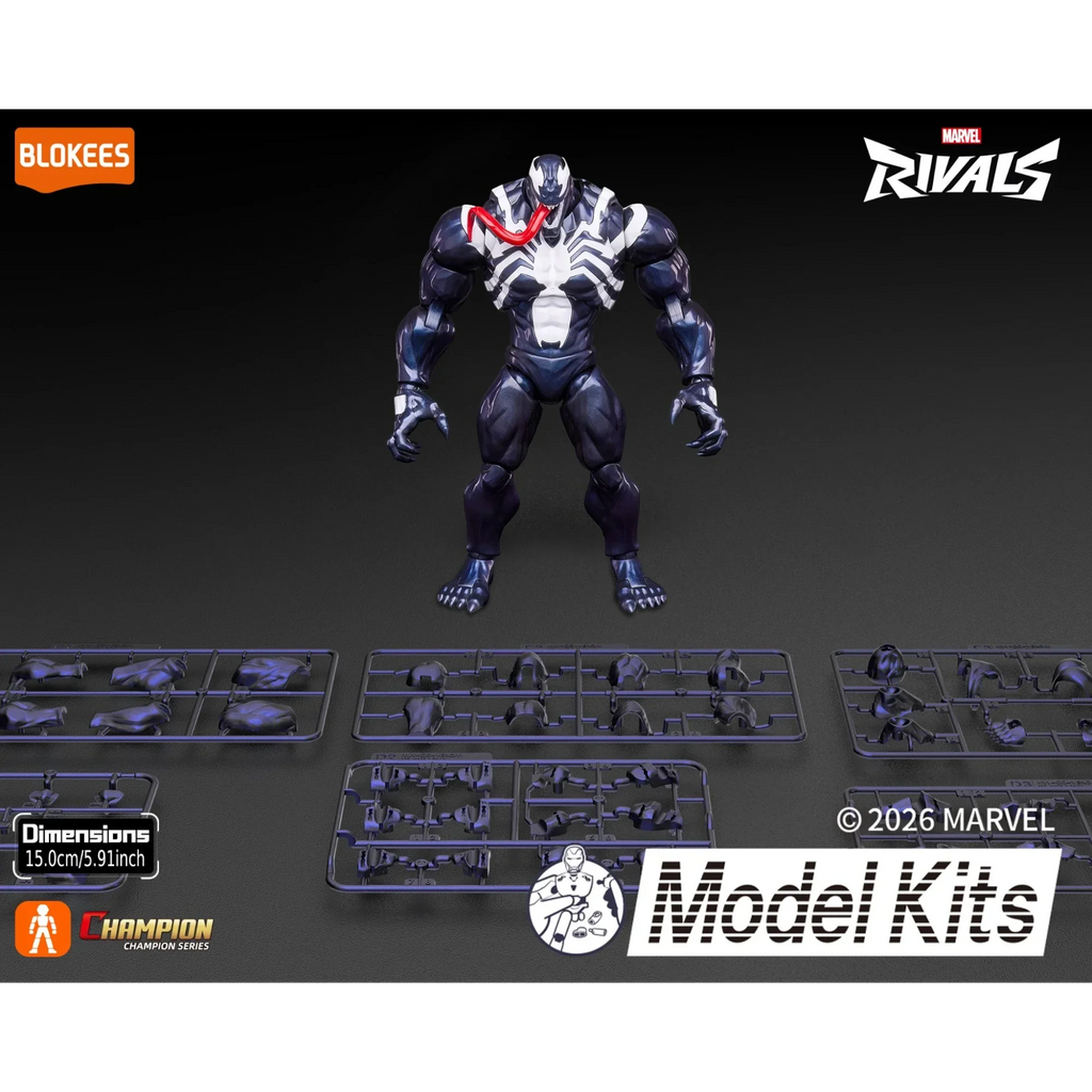Blokees Marvel Rivals Venom Action Character - Model Kit product image 11, provided for visual reference and product detail