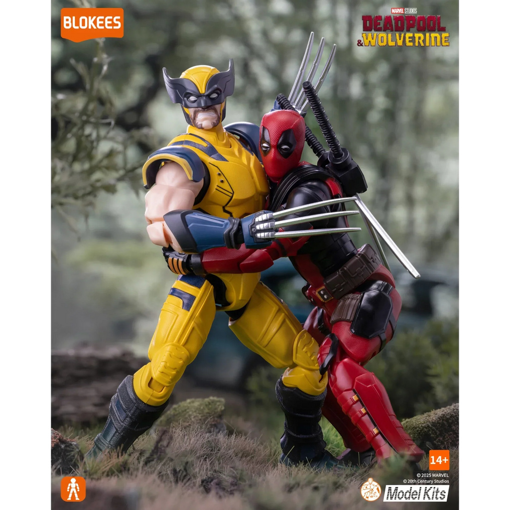 Blokees Wolverine Action Character - Model Kit product image 5, provided for visual reference and product detail review