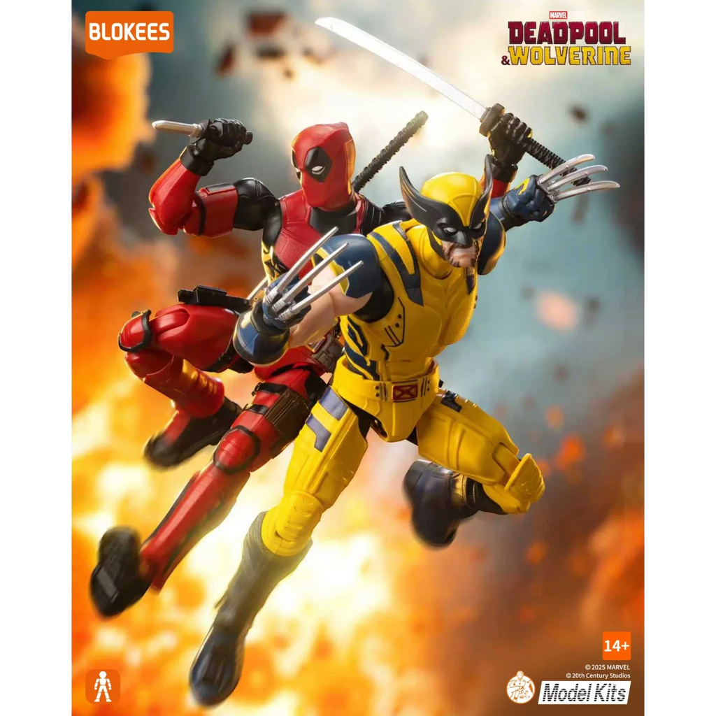 Blokees Wolverine Action Character - Model Kit product image 6, provided for visual reference and product detail review