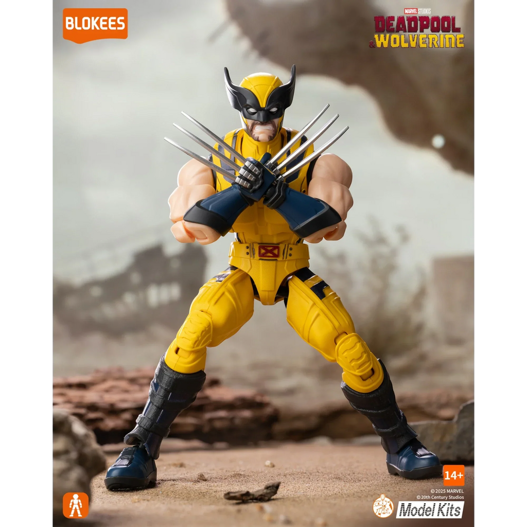 Blokees Wolverine Action Character - Model Kit product image 7, provided for visual reference and product detail review
