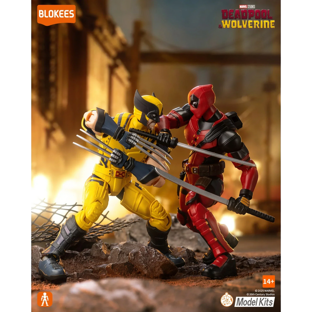 Blokees Wolverine Action Character - Model Kit product image 8, provided for visual reference and product detail review