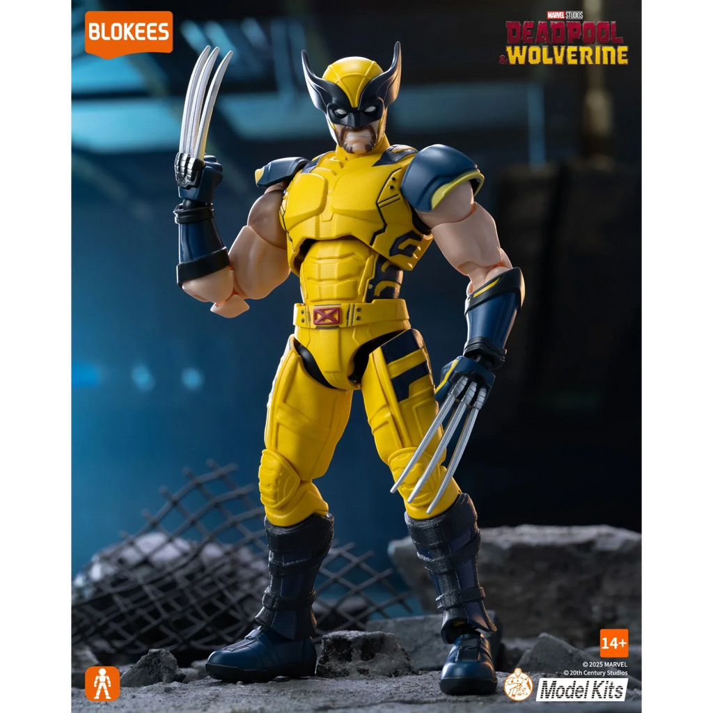 Blokees Wolverine Action Character - Model Kit product image 2, provided for visual reference and product detail review