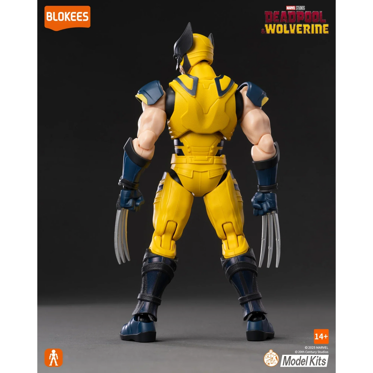 Blokees Wolverine Action Character - Model Kit product image 4, provided for visual reference and product detail review