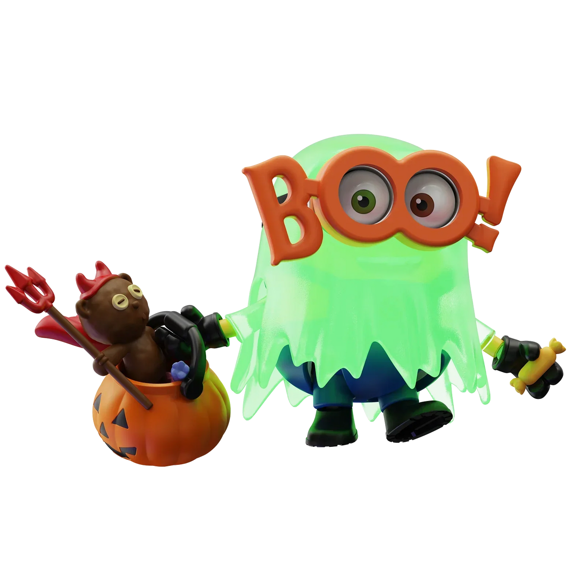 Blokees Minions Mokoo Series - 03 Belloween product image 4, provided for visual reference and product detail review