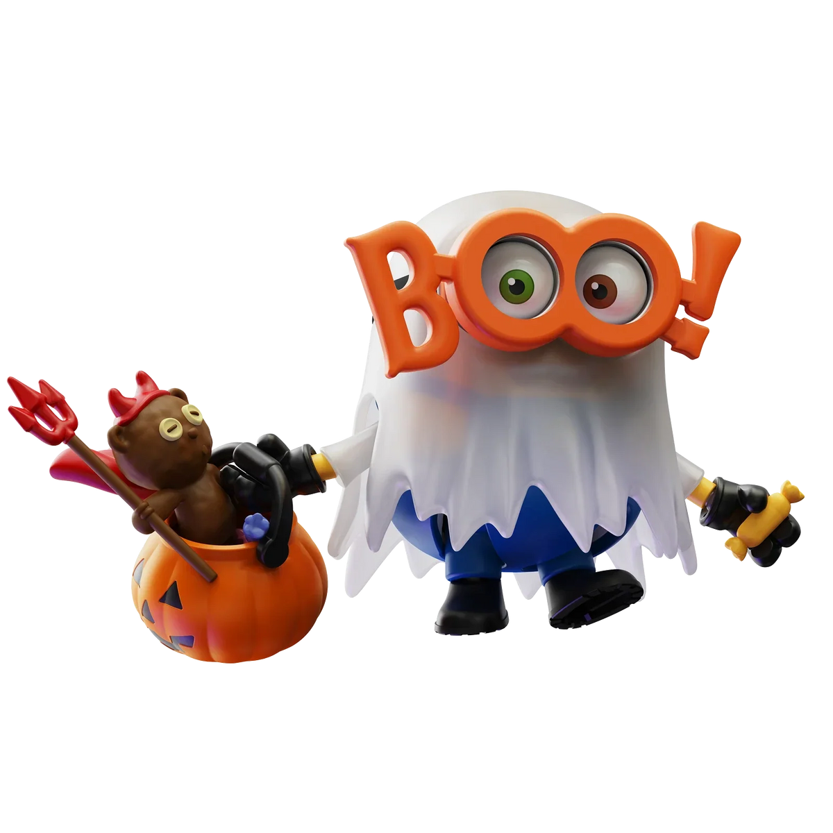 Blokees Minions Mokoo Series - 03 Belloween product image 2, provided for visual reference and product detail review