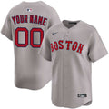 Custom Boston Red Sox Away Jersey - Gray product image 1