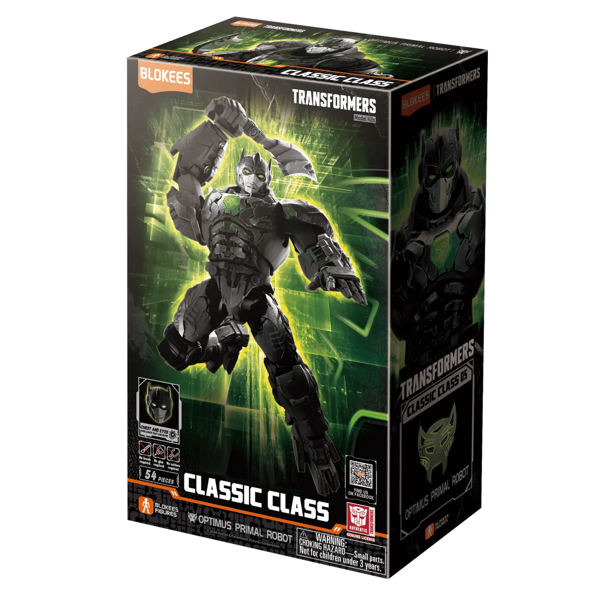 Transformers Classic Class | Optimus Primal Robot 05 | Rise of the Beasts product image 2, provided for visual reference and