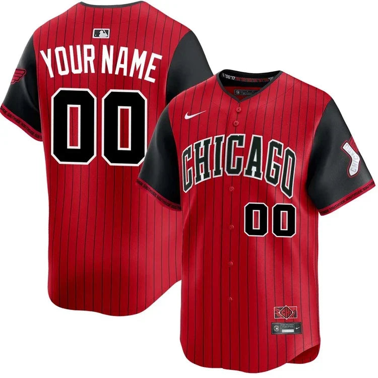 Custom Chicago White Sox City Connect Jersey - Red product image 1