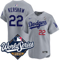 Clayton Kershaw Los Angeles Dodgers Alternate Road Limited product image 1