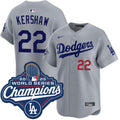 Clayton Kershaw Los Angeles Dodgers Alternate Road Limited product image 1