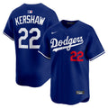 Clayton Kershaw Los Angeles Dodgers Alternate Royal Limited product image 1