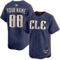 Custom Cleveland Guardians City Connect Jersey - Navy product image 1